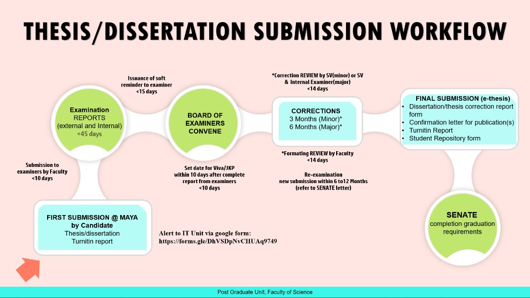 thesis dissertation workflow